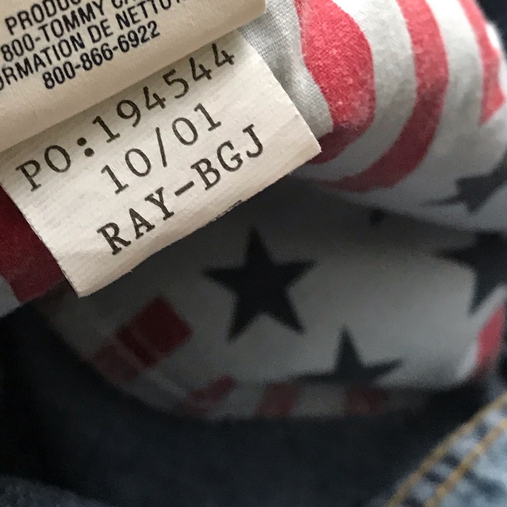 Y2K Tommy Hilfiger Released Hem Denim Short Shorts - Picture 5 of 11